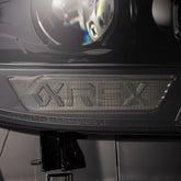 16-23 Toyota Tacoma MK II PRO-Series Halogen Projector Headlights Alpha-Black | AlphaRex