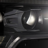 16-23 Toyota Tacoma MK II PRO-Series Halogen Projector Headlights Alpha-Black | AlphaRex