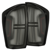 16-23 Toyota Tacoma NOVA-Series Prismatic LED Tail Lights Alpha-Black | AlphaRex