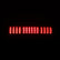 16-23 Toyota Tacoma Double Cab NOVA-Series Prismatic LED Third Brake Light Black | AlphaRex