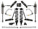 ICON 2024-2025 Toyota Tacoma 1.25-3" Lift, Stage 10 Suspension System, Billet for Toyota Tacoma