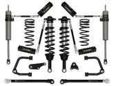 ICON 2024-2025 Toyota Tacoma 1.25-3" Lift, Stage 7 Suspension System, Tubular, Overland Rear Springs for Toyota Tacoma