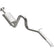 MagnaFlow 2004-2006 Jeep Wrangler 4.0L Street Series Cat-Back Performance Exhaust System 16695