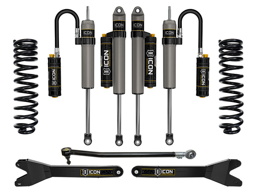 ICON 2023-2025 Ford F-250/F-350 Super Duty 4WD, Diesel, 2.5" Lift, Stage 4 Suspension System w/ Radius Arms for Ford Super Duty