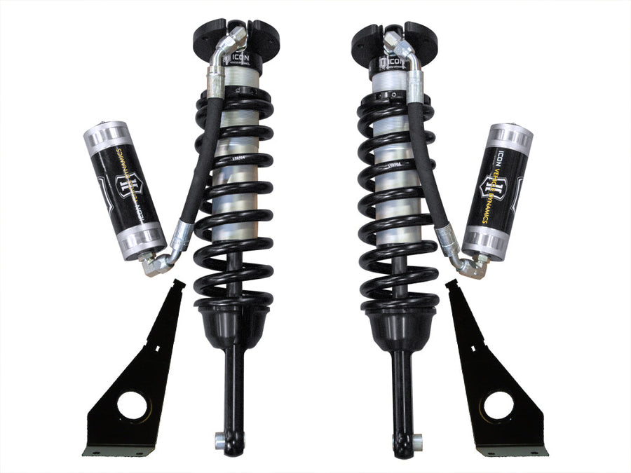 ICON 2010-2024 Toyota 4Runner/2010-2014 FJ Cruiser/2010-2023 Lexus GX460, 0-3.5" Lift, V.S. 2.5 Series Coilover Kit, Remote Reservoir for Toyota 4Runner