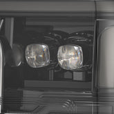 17-19 Ford Super Duty MKII NOVA-Series LED Projector Headlights Alpha-Black | AlphaRex