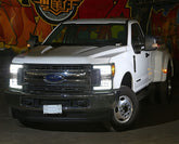 17-19 Ford Super Duty NOVA-Series LED Projector Headlights Chrome | AlphaRex