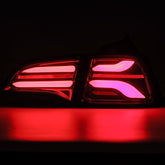 17-23 Tesla Model 3 / 20-24 Model Y (Without Stock Amber Turn Signal) PRO-Series LED Tail Lights Jet Black | AlphaRex