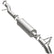 MagnaFlow 2007-2011 Jeep Wrangler 3.8L Off Road Pro Series Cat-Back Performance Exhaust System 17119