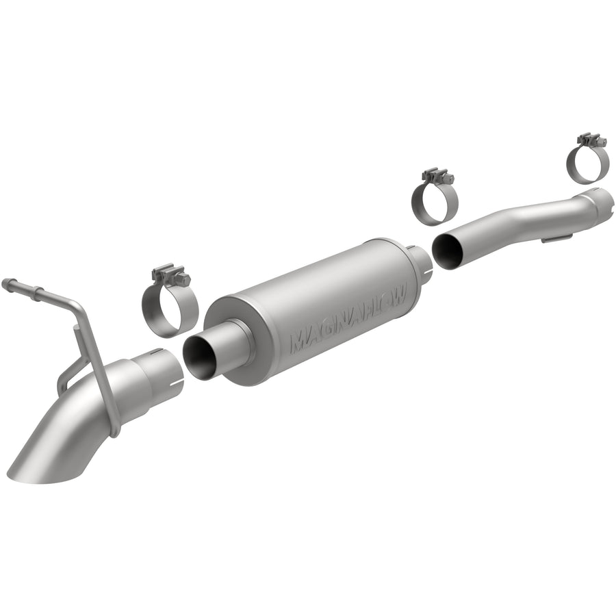 MagnaFlow 2007-2011 Jeep Wrangler 3.8L Off Road Pro Series Cat-Back Performance Exhaust System 17119