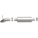 MagnaFlow 1991-1995 Jeep Wrangler 2.5L | 1991-1995 Jeep Wrangler 4.0L Off Road Pro Series Cat-Back Performance Exhaust System 17126