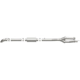 MagnaFlow 2011-2016 Ford F-250 Super Duty 6.2L | 2011-2016 Ford F-350 Super Duty 6.2L Off Road Pro Series Cat-Back Performance Exhaust System 17200