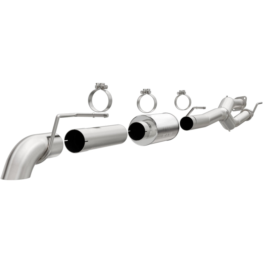 MagnaFlow 2011-2016 Ford F-250 Super Duty 6.2L | 2011-2016 Ford F-350 Super Duty 6.2L Off Road Pro Series Cat-Back Performance Exhaust System 17200