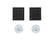 ICON 2020-Up Jeep JT Gladiator, Extended Bump Stop Spacer Kit for Jeep Gladiator