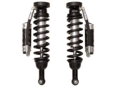 ICON 2011-Up Ford Ranger T6, 1-3” Lift 2.5 VS Remote Reservoir/CDCV Coilover Kit for Ford Ranger