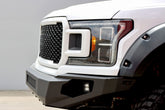 18-20 Ford F150 (MK II 14th Gen Style) LUXX-Series LED Projector Headlights Black | AlphaRex