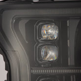 18-20 Ford F150 (MK II 14th Gen Style) NOVA-Series LED Projector Headlights Alpha-Black | AlphaRex