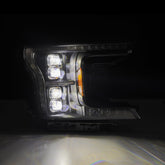 18-20 Ford F150 (MK II 14th Gen Style) NOVA-Series LED Projector Headlights Black | AlphaRex