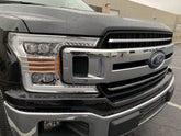 18-20 Ford F150 NOVA-Series LED Projector Headlights Chrome | AlphaRex