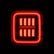 18-25 Jeep Wrangler JL NOVA-Series Prismatic LED Tail Lights Black-Red | AlphaRex
