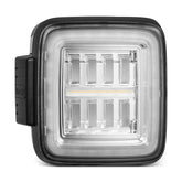 18-25 Jeep Wrangler JL NOVA-Series Prismatic LED Tail Lights Clear | AlphaRex