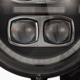 18-25 Jeep Wrangler JL/Gladiator JT NOVA-Series LED Projector Headlights Black | AlphaRex