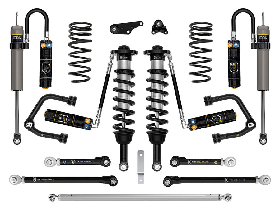 ICON 2024-2025 Toyota Land Cruiser 250 Series, 1.25-3" Lift, Stage 9 Suspension System, CDXS, Tubular for Toyota Land Cruiser