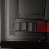 19-25 Chevrolet Silverado 1500 / 20-25 Silverado 2500HD/3500HD LUXX-Series LED Tail Lights Alpha-Black | AlphaRex