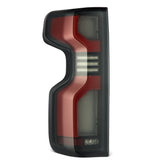 19-25 Chevrolet Silverado 1500 / 20-25 Silverado 2500HD/3500HD LUXX-Series LED Tail Lights Black Red | AlphaRex