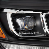 19-23 Ford Ranger NOVA-Series LED Projector Headlights Black | AlphaRex