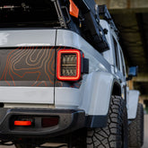 19-25 Jeep Gladiator JT NOVA-Series Prismatic LED Tail Lights Alpha-Black | AlphaRex