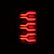 19-24 Ram 1500 LUXX-Series LED Tail Lights Black | AlphaRex