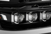 19-24 Ram 1500 NOVA-Series LED Projector Headlights Jet Black | AlphaRex