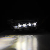 19-25 Toyota RAV4 (High Trim) NOVA-Series LED Projector Headlights Alpha-Black | AlphaRex