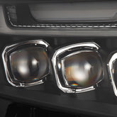 19-25 Toyota RAV4 (Low Trim) NOVA-Series LED Projector Headlights Black | AlphaRex