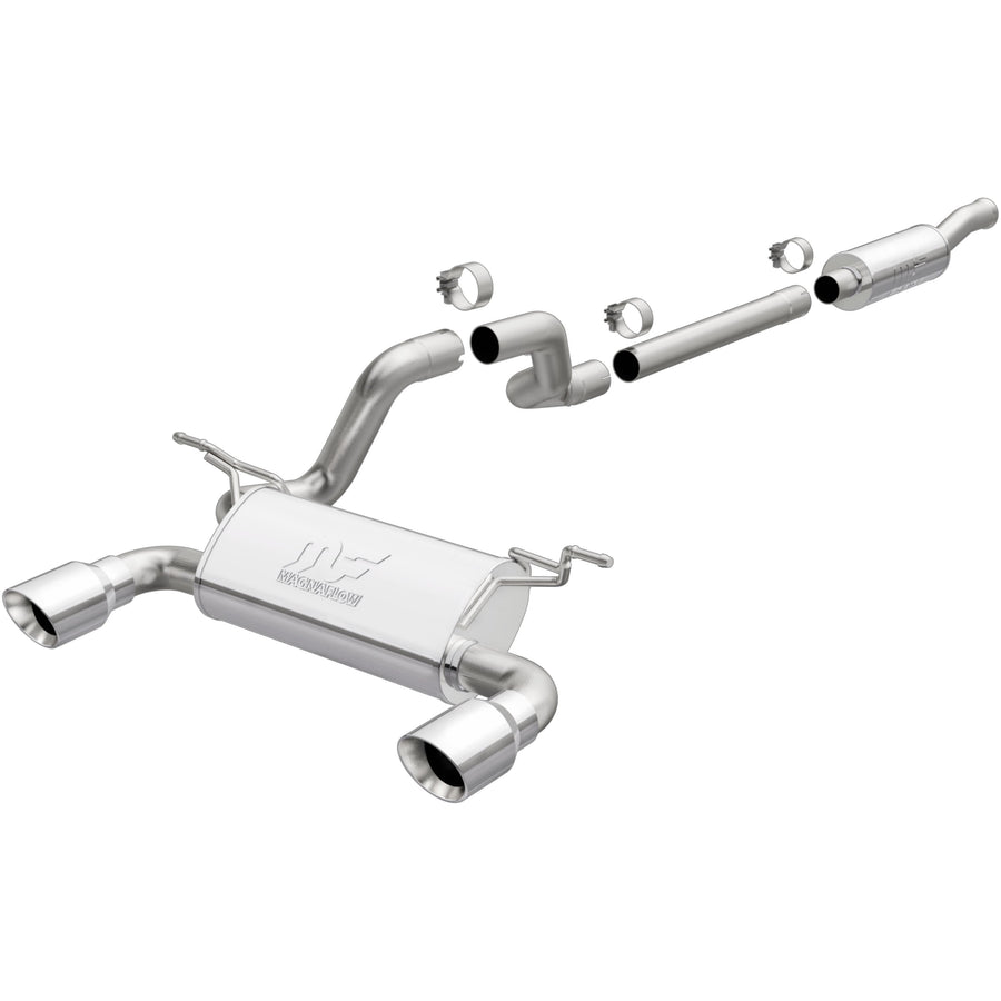 MagnaFlow 2018-2026 Jeep Wrangler 2.0L Street Series Cat-Back Performance Exhaust System 19438