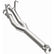MagnaFlow D-Fit Series Performance Exhaust Muffler Replacement Kit Direct-Fit without Muffler