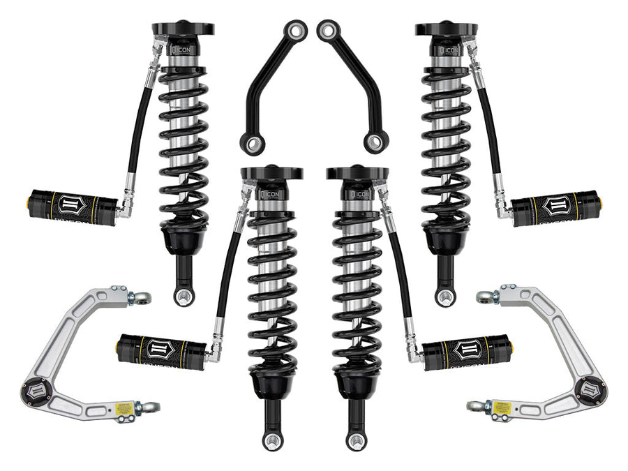 ICON 2021-2026 Chevrolet Tahoe & Suburban/2021-2026 GMC Yukon & Yukon XL, 2.5-3.25" Lift, Stage 3 Suspension System, Billet for Chevrolet Tahoe