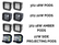 Low Profile LED Ditch Light Brackets Kit For 2005-2015 Toyota Tacoma
