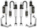 ICON 2020-2026 GM 2500/3500 HD, 0-2" Lift, Stage 2 Suspension System, Billet for Chevrolet Silverado