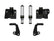 ICON 2022-2026 Toyota Tundra, Rear, 3-5" Lift, Hydraulic Bump Stop Kit for Toyota Tundra