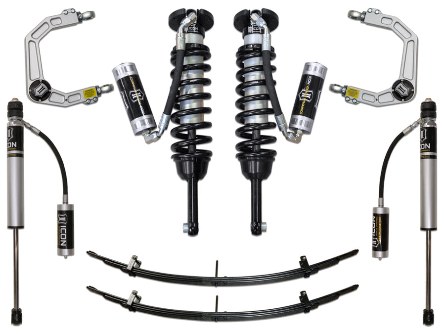 ICON 2005-2015 Toyota Tacoma 0-3.5" Lift/2016-2023 Tacoma 0-2.75" Lift, Stage 4 Suspension System, Billet for Toyota Tacoma