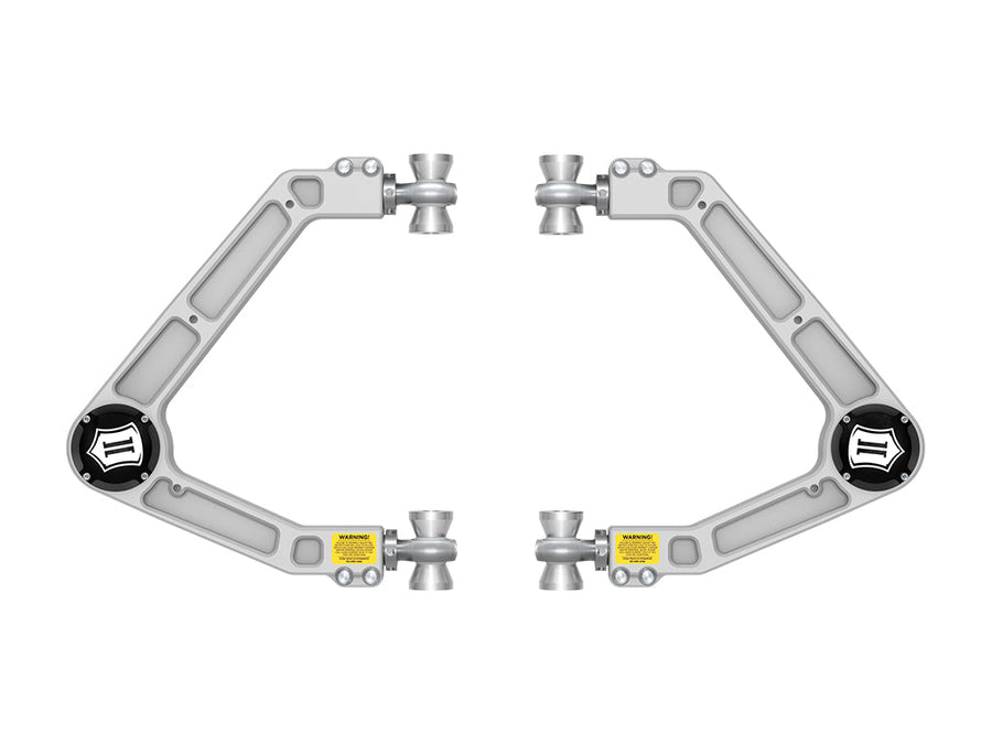 ICON 2023-2026 GMC Canyon/Chevrolet Colorado Trail Boss & ZR2, Billet Upper Control Arms, w/ Delta Joint PRO for Chevrolet Colorado