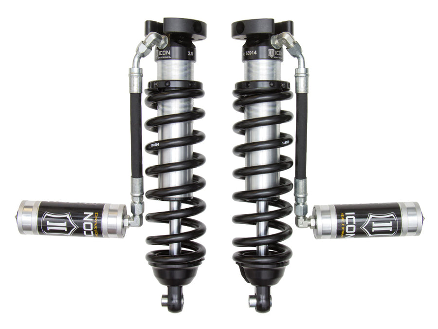 ICON 1996-2004 Toyota Tacoma, 0-3" Lift, Front, V.S. 2.5 Series Coilover Kit, Remote Reservoir for Toyota Tacoma