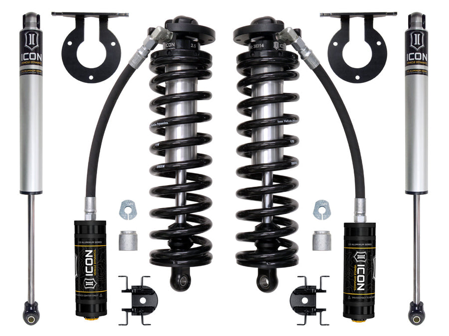 ICON 2017-2023 Ford F-250/F-350 Super Duty 4WD, 2.5-3" Lift, Stage 1 Coilover Conversion System for Ford Super Duty
