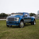 20-22 Ford Super Duty NOVA-Series LED Projector Headlights Chrome | AlphaRex