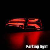 20-24 Tesla Model Y / 22-23 Model 3 (With Stock Amber Turn Signal) PRO-Series LED Tail Lights Jet Black | AlphaRex