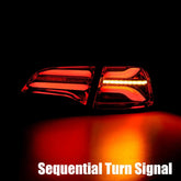 20-24 Tesla Model Y / 22-23 Model 3 (With Stock Amber Turn Signal) PRO-Series LED Tail Lights Jet Black | AlphaRex