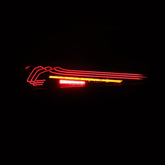 20-25 Toyota Supra CSL Laser Style LUXX-Series LED Tail Lights - Vivid Red | AlphaRex