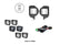 LED Fog Light Pod Replacements Brackets Kit For 2014-2024 Toyota 4Runner